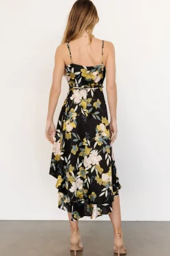 Discount Baltic Born Steffi Tulip Wrap Dress | Midnight Floral
