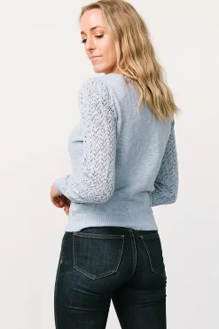 New Baltic Born Stephen Sweater Top | Blue