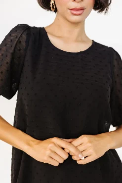 Online Baltic Born Tawnie Swiss Dot Top | Black