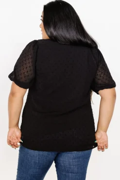Online Baltic Born Tawnie Swiss Dot Top | Black