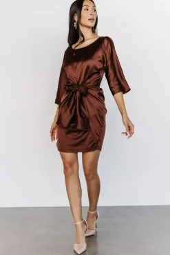 Hot Baltic Born Theo Mini Dress | Brown