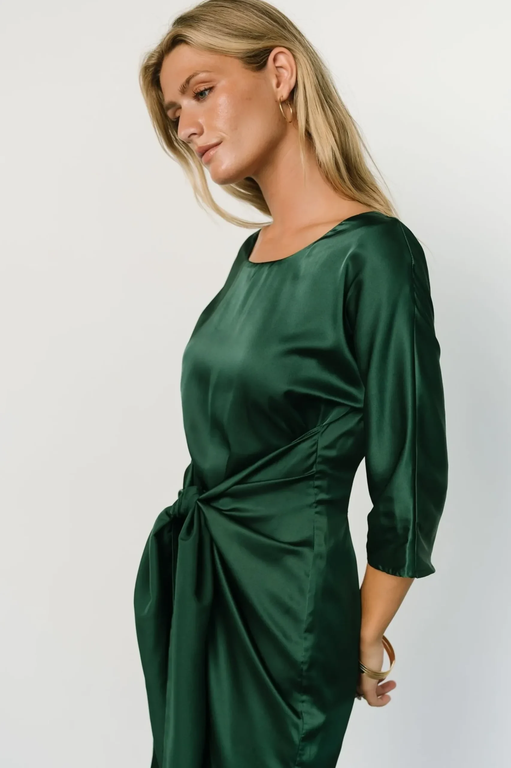 Fashion Baltic Born Theo Mini Dress | Hunter Green