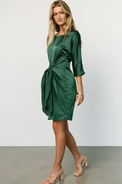 Fashion Baltic Born Theo Mini Dress | Hunter Green
