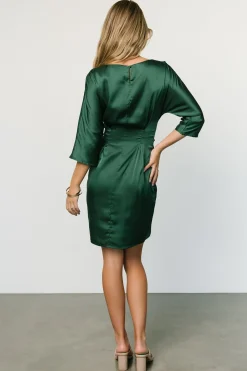 Fashion Baltic Born Theo Mini Dress | Hunter Green