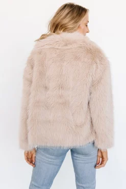 Sale Baltic Born Tonya Faux Fur Coat | Natural