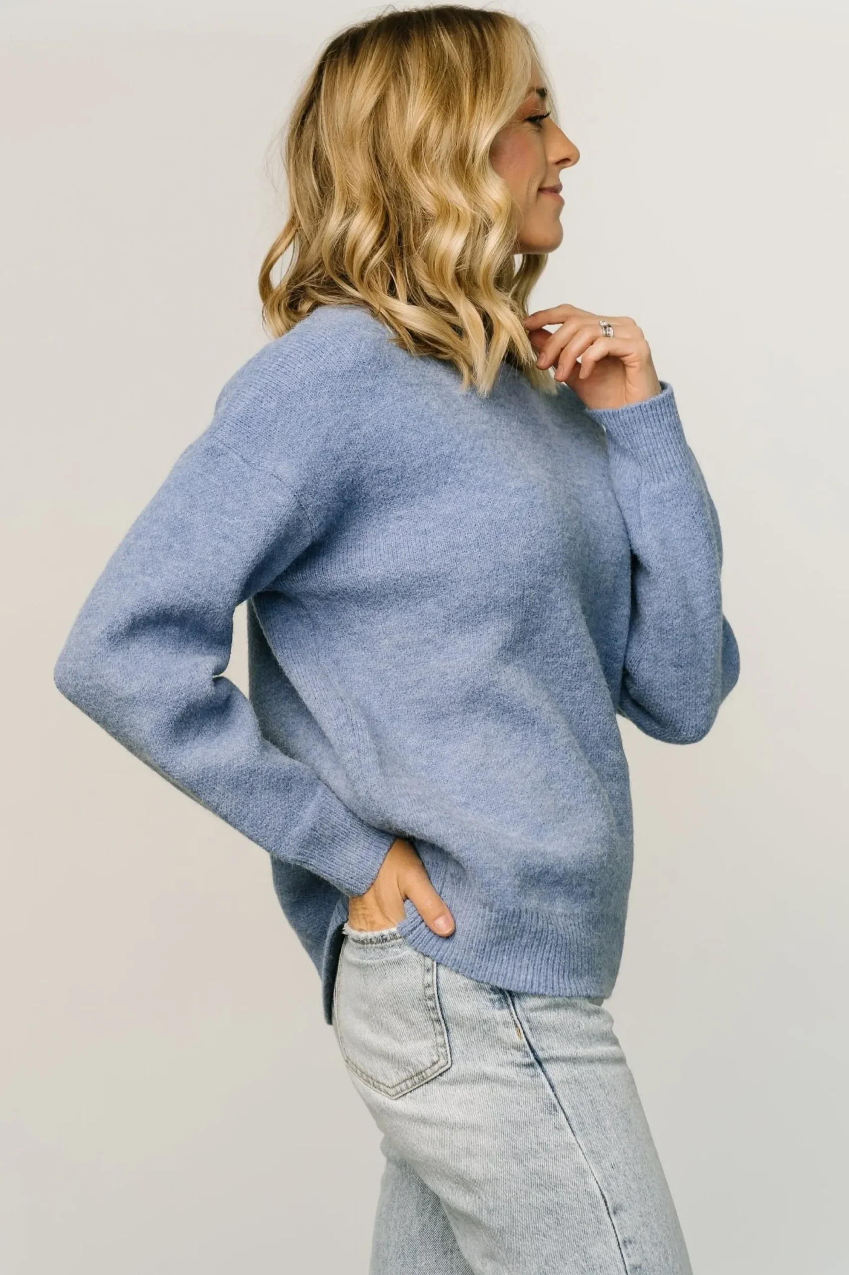 Fashion Baltic Born Tyson Knit Sweater | Blue