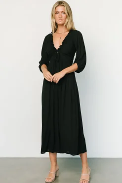 Hot Baltic Born Vicki Midi Dress | Black