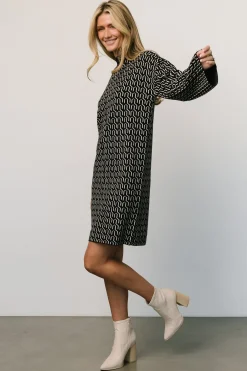 Online Baltic Born Webster Sweater Dress | Black Print