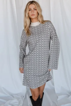 Best Baltic Born Webster Sweater Dress | Ivory Print
