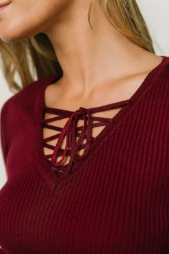 Outlet Baltic Born Wendi Ribbed Top | Mulberry