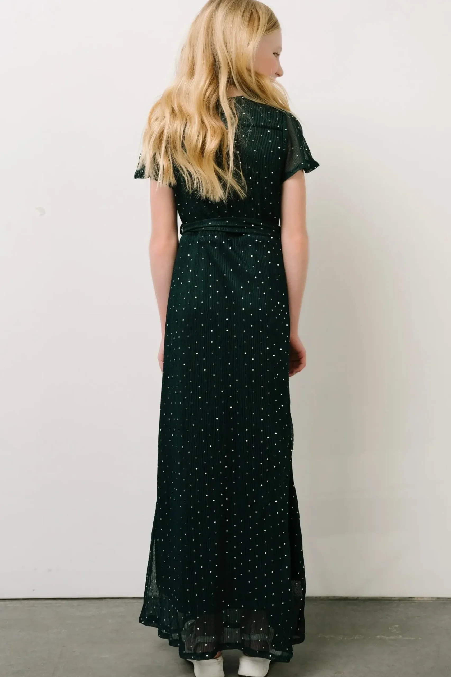 New Baltic Born Youth Grace Sparkle Gown | Emerald