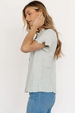 Clearance Baltic Born Zara Lace Top | Sage