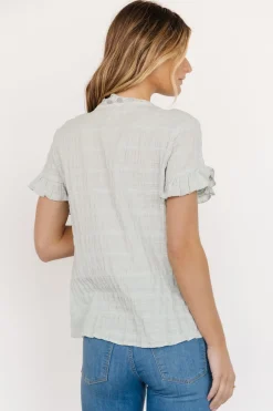 Clearance Baltic Born Zara Lace Top | Sage