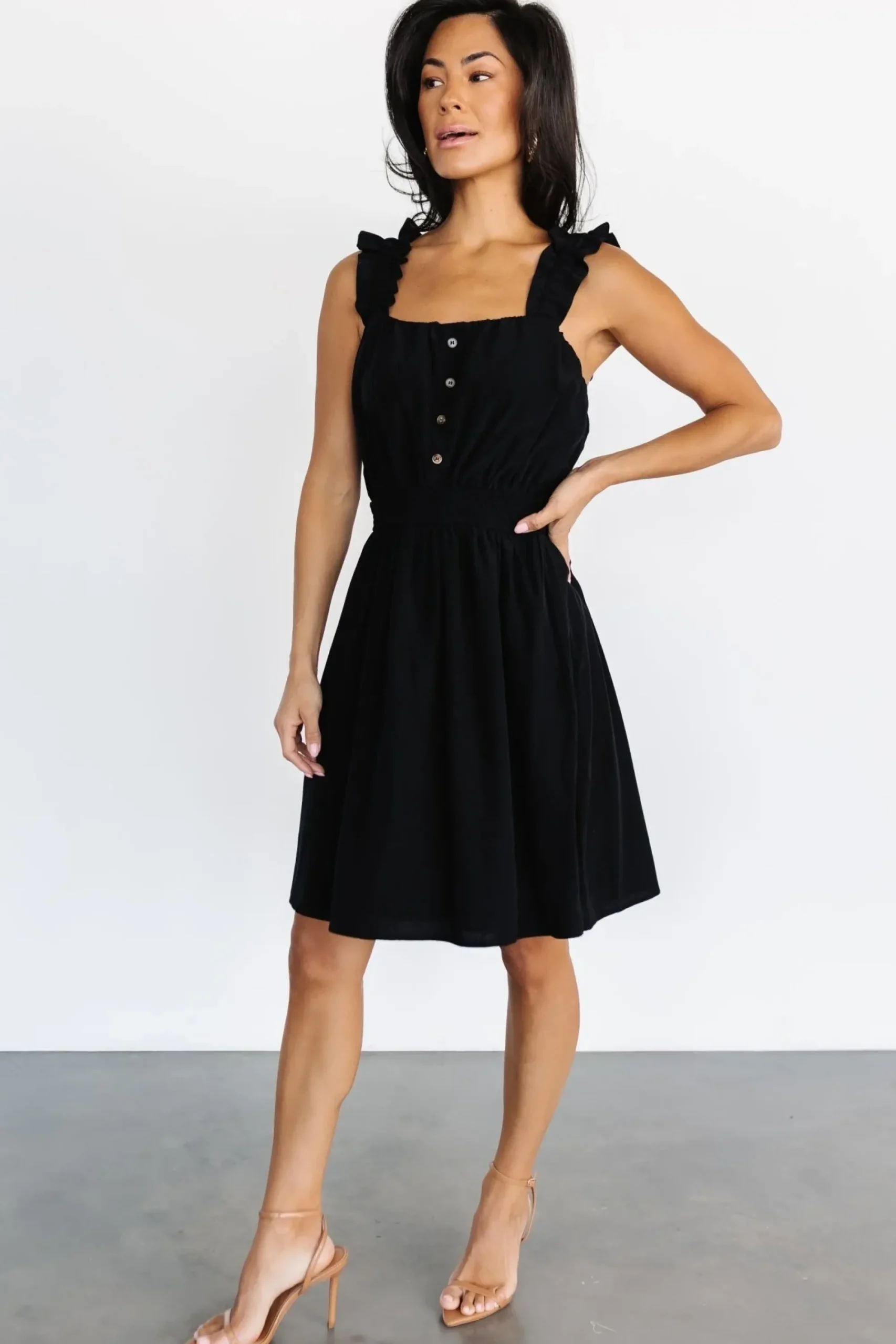 Best Baltic Born Zaylee Tank Short Dress | Black