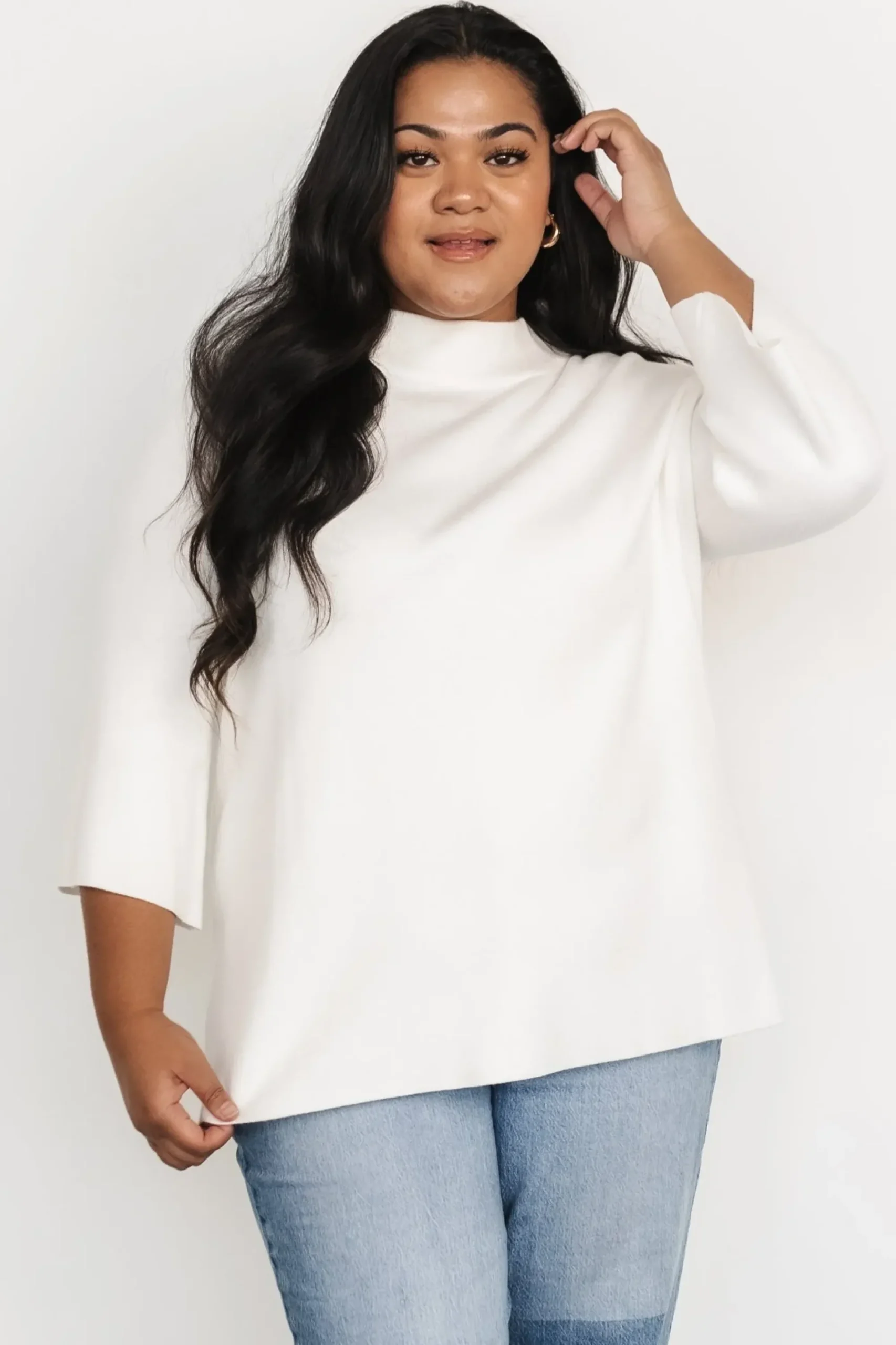 Fashion Baltic Born Zola Bell Sleeve Sweater | Off White
