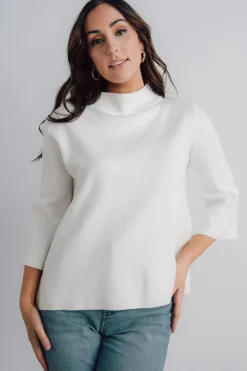 Fashion Baltic Born Zola Bell Sleeve Sweater | Off White