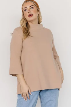 Sale Baltic Born Zola Bell Sleeve Sweater | Beige