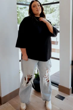 Sale Baltic Born Zola Bell Sleeve Sweater | Black