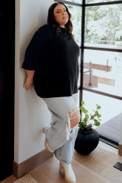 Sale Baltic Born Zola Bell Sleeve Sweater | Black