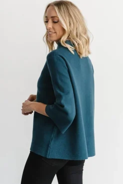 Discount Baltic Born Zola Bell Sleeve Sweater | Topaz