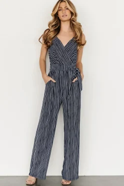 Fashion Baltic Born Zuri Tank Jumpsuit | Navy Stripe