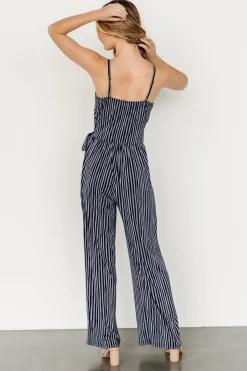 Fashion Baltic Born Zuri Tank Jumpsuit | Navy Stripe