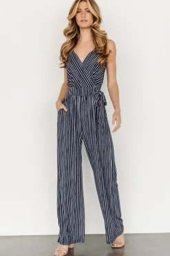 Fashion Baltic Born Zuri Tank Jumpsuit | Navy Stripe